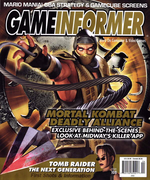 Game Informer Issue 108 (April 2002) cover